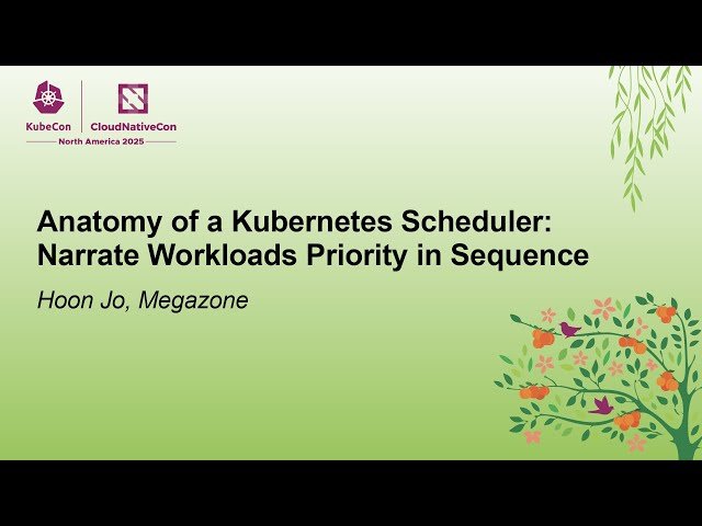 Anatomy of a Kubernetes Scheduler - Narrate Workloads Priority in Sequence