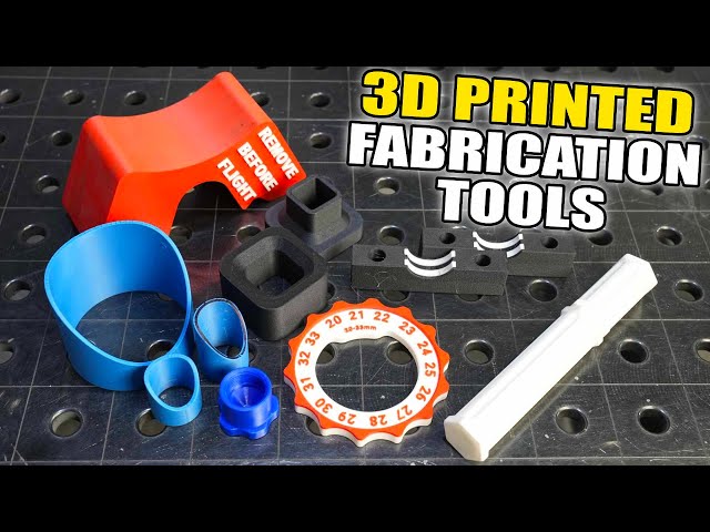 My Favorite 3D Printed Fabrication Tools