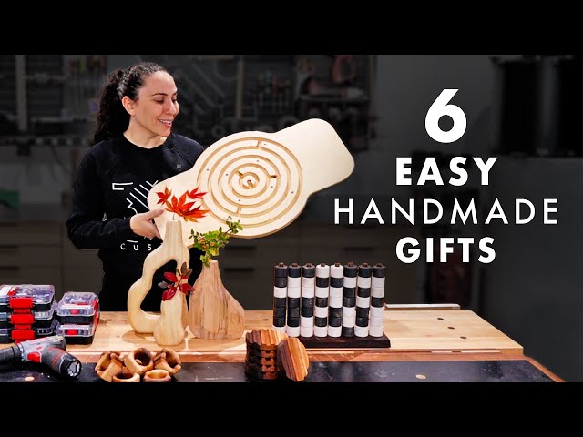 6 Gift Ideas You Can Make with Basic Tools - Kids Can Make These Too