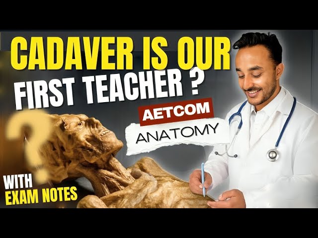 Cadaveric Teaching in Medical Ethics - AETCOM Foundation Course
