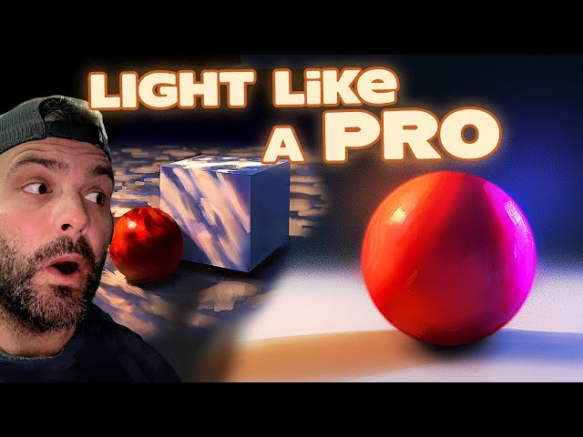 3 Easy Blender Lighting Techniques to Help Digital Painters