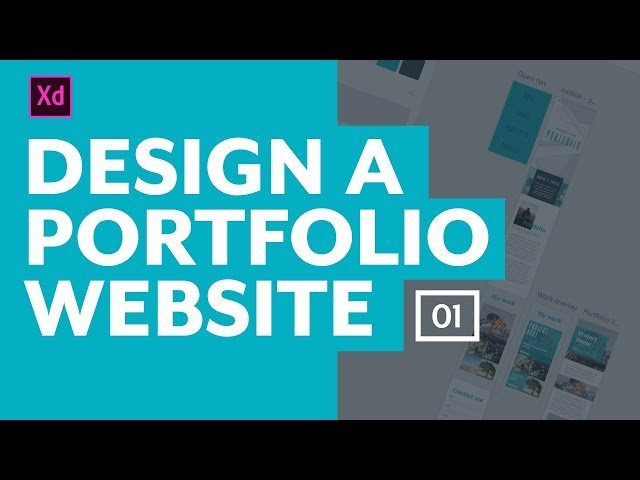 Designing a Portfolio Website with Adobe XD