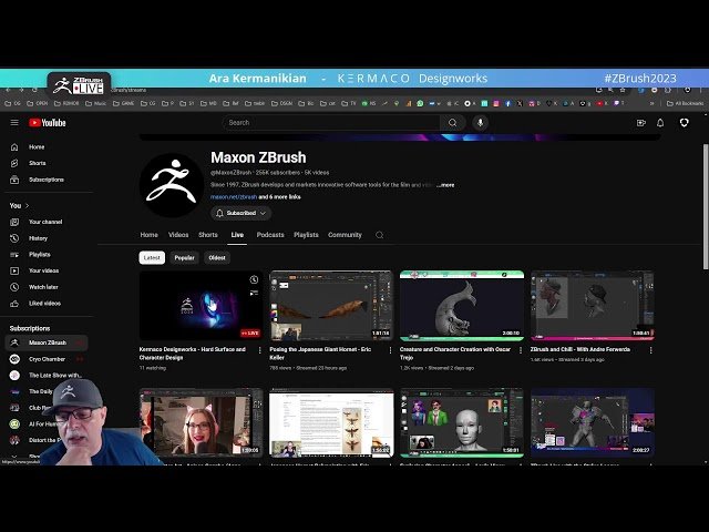 Hard Surface and Character Design in ZBrush - Episode 22