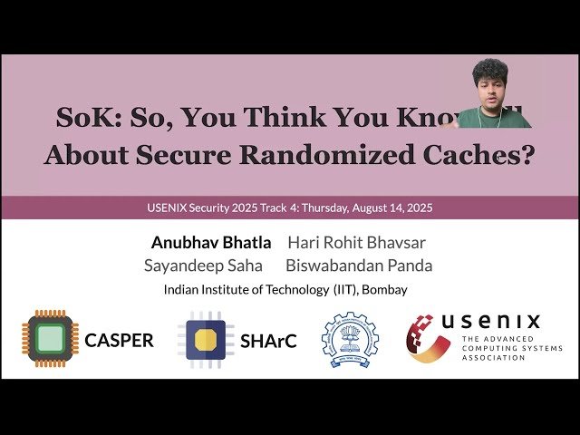 SoK - So, You Think You Know All About Secure Randomized Caches?