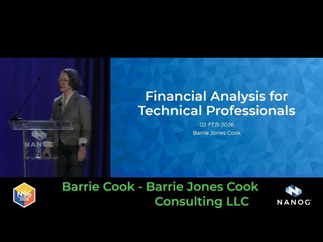 Financial Analysis for Technical Professionals