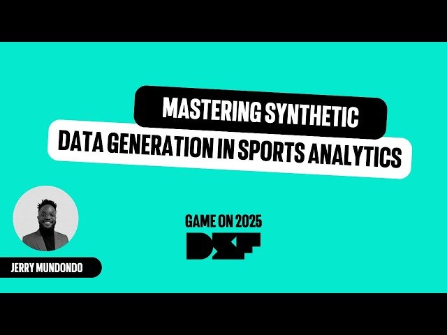 Mastering Synthetic Data Generation in Sports Analytics