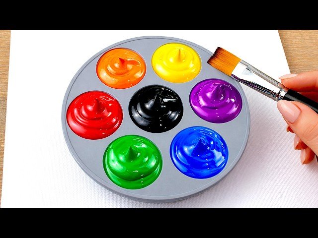 Acrylic Painting and Color Mixing Ideas You Can Try Today