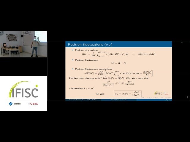 Quantum Dynamics of Solitons in a Relativistic Field Equation