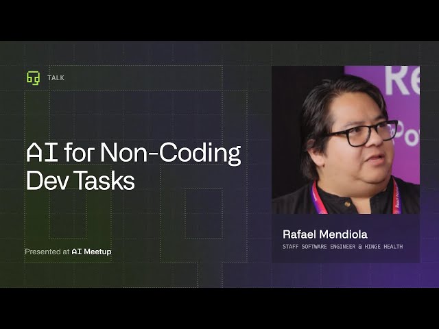 AI for the Other Parts of Your Technical Job - Building Custom Developer Tools with AI