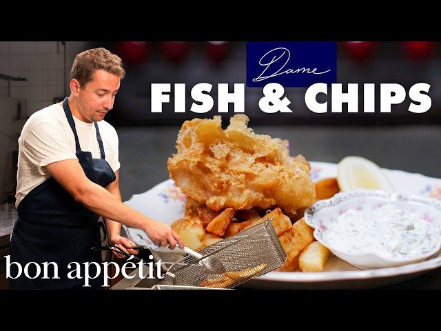 Traditional British Fish and Chips - Made to Order