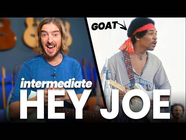 Hendrix - Hey Joe for Intermediate - Intro, Licks and Solo