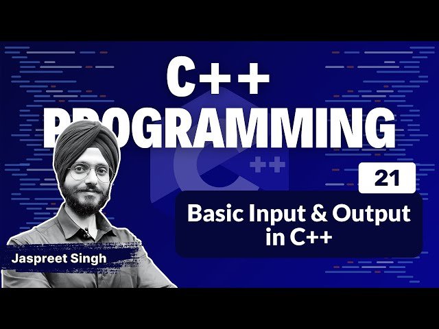 Free Video: Basic Input and Output in C++ from Neso Academy | Class Central