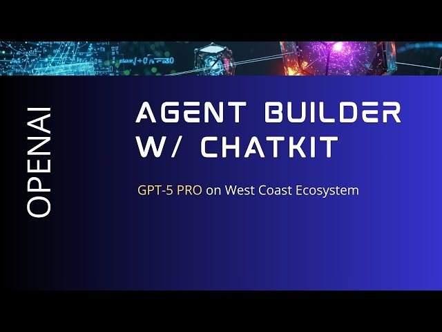 Agent Builder with ChatKit - West Coast Disaster