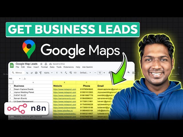 How to Extract 100+ Leads from Google Maps Using AI Agent - N8N Workflow