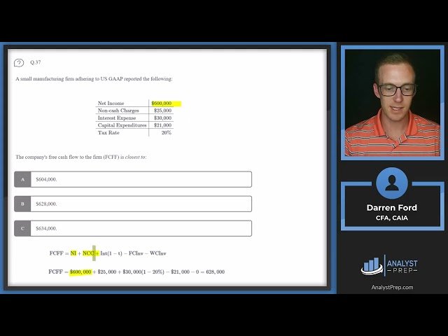 CFA Level I Mock Exam 4A - Questions 31-40
