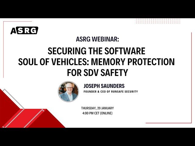 Securing the Software Soul of Vehicles - Memory Protection for SDV Safety