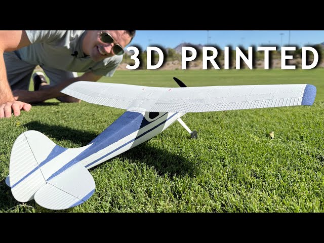 World's Lightest 3D Printed RC Plane - Cessna 170