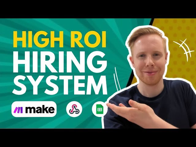 Automate 100% of Recruitment Using Make.com