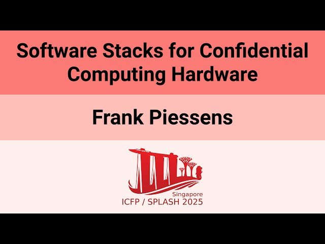 Software Stacks for Confidential Computing Hardware