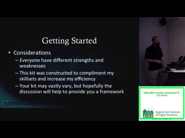 Minimalistic Physical Assessment Kit