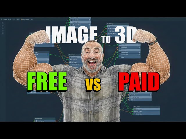Image to 3D Model with AI - Free vs Paid - Which One Actually Delivers?