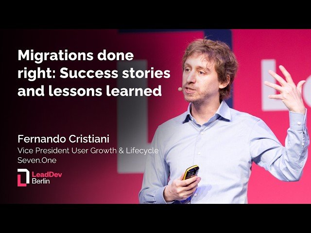 Migrations Done Right - Success Stories and Lessons Learned