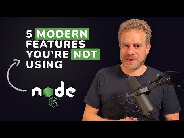 Modern Node.js Features - Watch Mode, TypeScript, SQLite, and More
