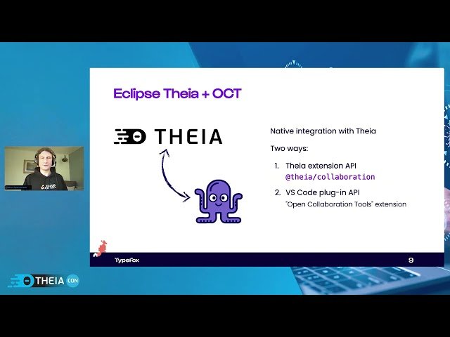 Collaborative Editing Across Web Applications and Theia-based IDEs
