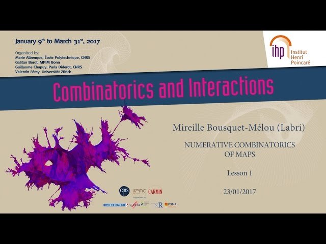 Combinatorics and Interactions - Asymptotic Representation Theory, Random Maps, and Enumerative Geometry