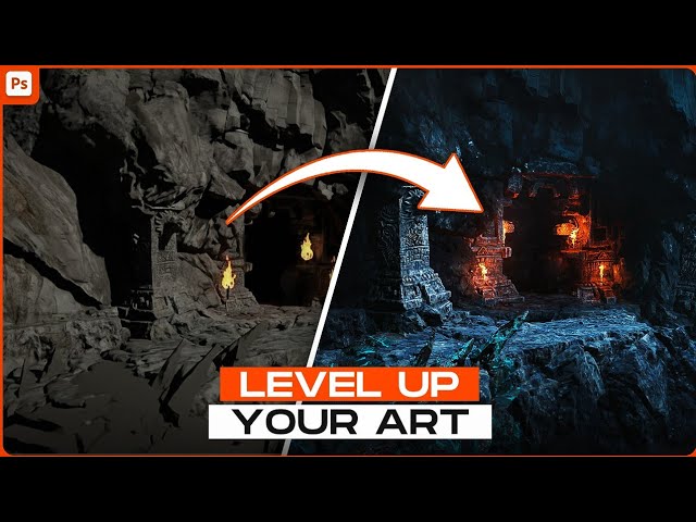 Paint Digital Art Like a PRO - Concept Art Paint Over