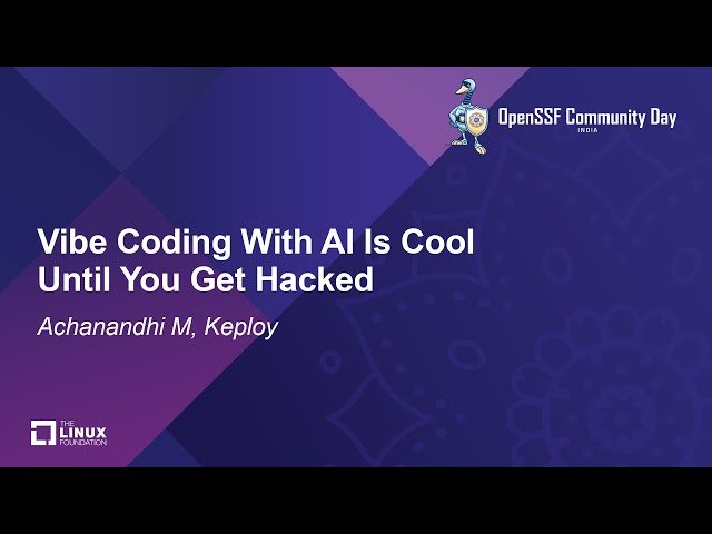 Vibe Coding With AI Is Cool Until You Get Hacked