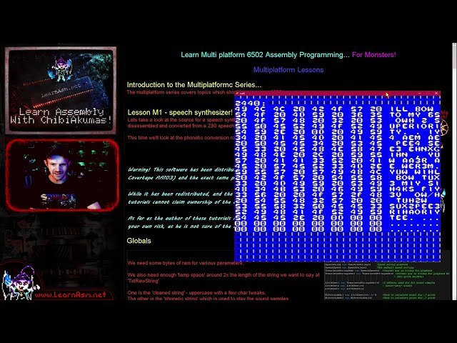 6502 Speech Synthesizer - Phonetic Conversion Routines - Part 1