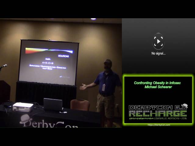 Confronting Obesity in Infosec