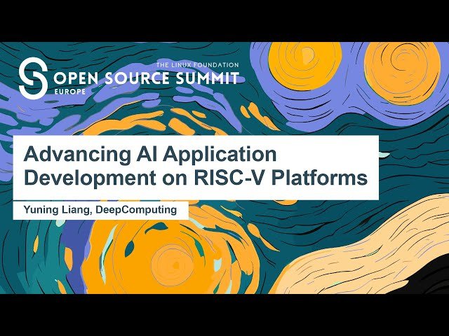 Advancing AI Application Development on RISC-V Platforms