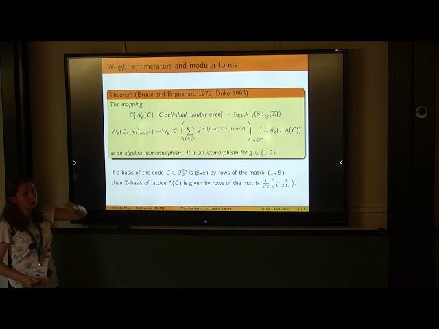 On Connections Between Modular Forms and Coding Theory