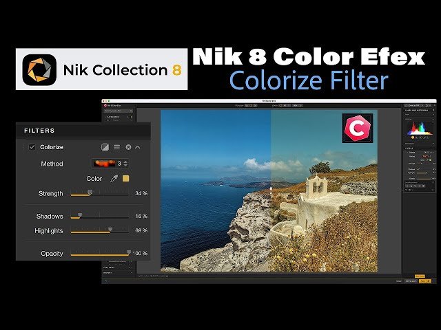 NIK 8 Color EFEX - The Colorize Filter