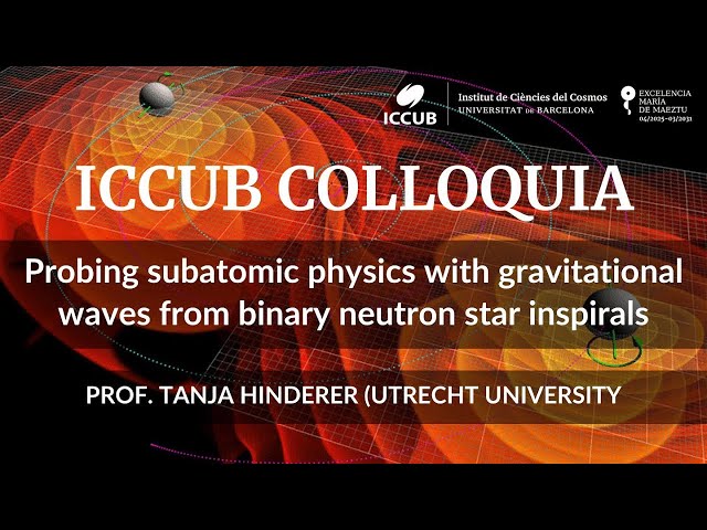 Probing Subatomic Physics with Gravitational Waves from Binary Neutron Star Inspirals