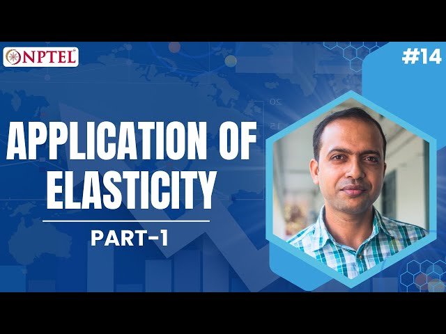 Applications of Elasticity in Supply, Demand and Government Policies - Part 1
