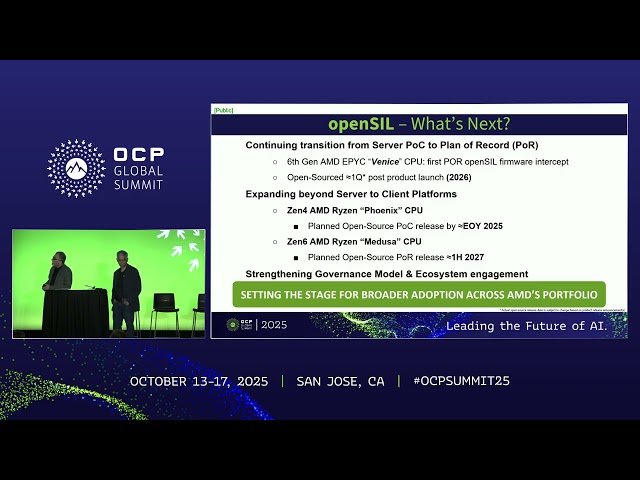 Building Open Firmware for Open Platforms - openSIL and The Road to Full Silicon Transparency