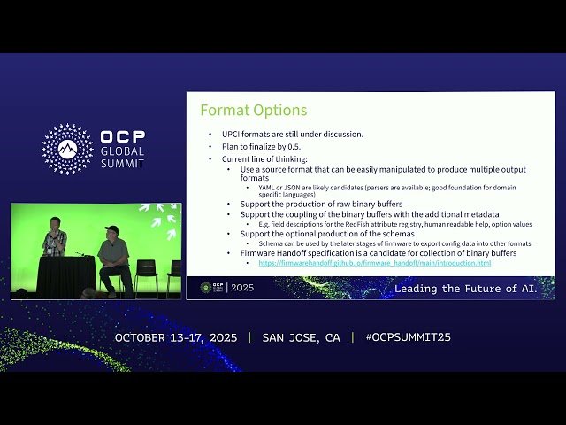 Defining a Unified Platform Configuration Interface