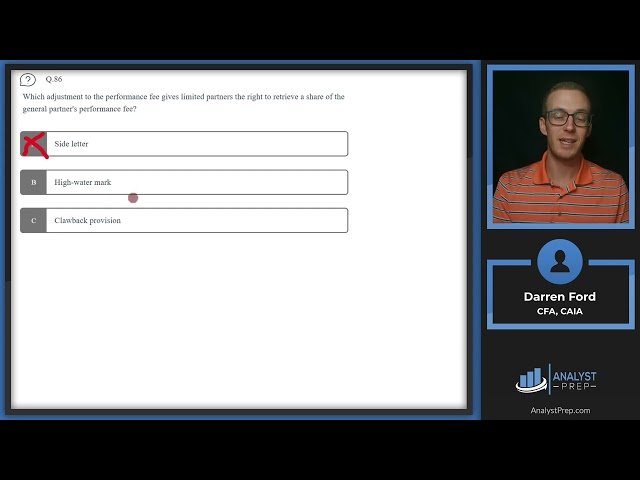CFA Level I Mock Exam: Corporate Finance and Investments - Questions 81-90