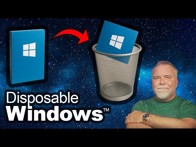 Use Disposable Windows for Maximum Security