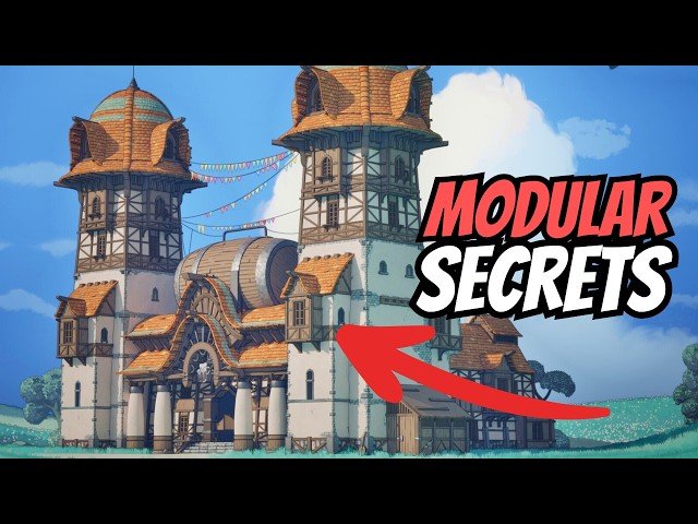 How to Build Stylized Buildings - Tavern Environment Breakdown