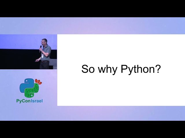 Python in the Embedded Computing World