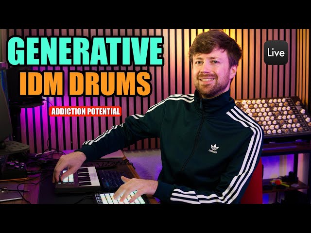 How to Make Generative IDM Drum Beats in Ableton Live from Scratch