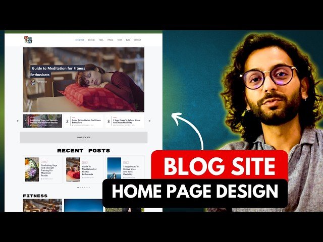 Perfect Home Page Design for Bloggers - Step-by-Step Guide