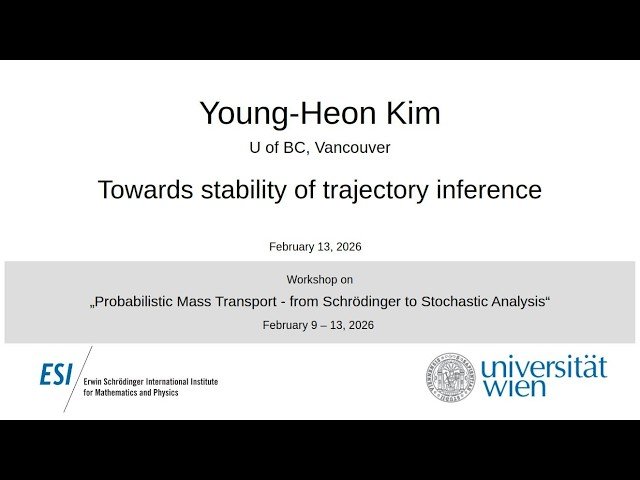 Towards Stability of Trajectory Inference