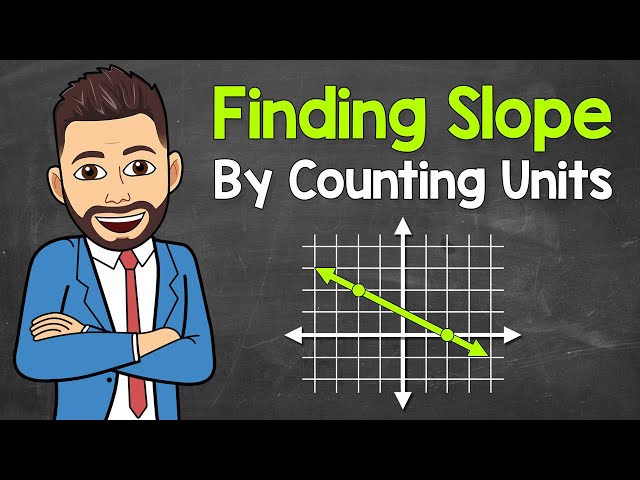 How to Find Slope by Counting Units - Finding Slope from a Graph