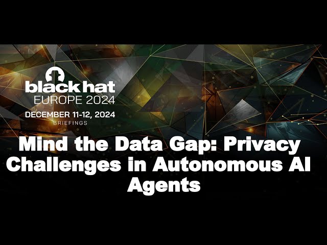 Mind the Data Gap: Privacy Challenges in Autonomous AI Agents