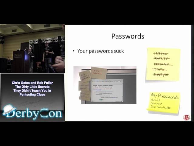 The Dirty Little Secrets They Didn't Teach You In Pentesting Class